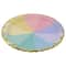 12 Packs: 10 ct. (120 total) 9" Scalloped Rainbow Dinner Plates by Celebrate It™